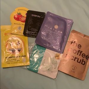 Random face masks